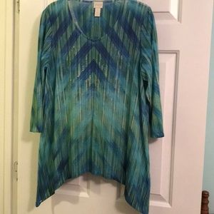 Chico’s side tail tunic 1 / Med